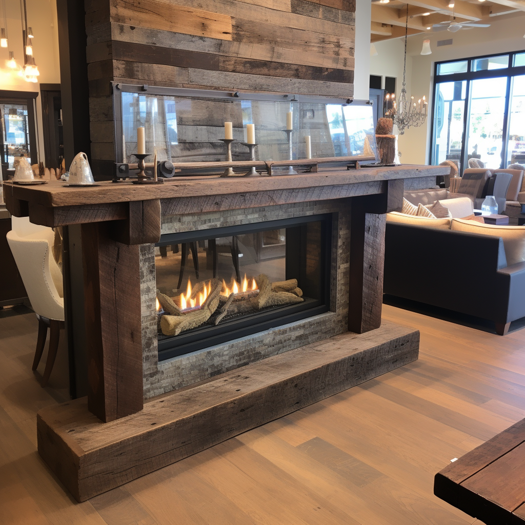 See-Through Fireplaces (Mantels)