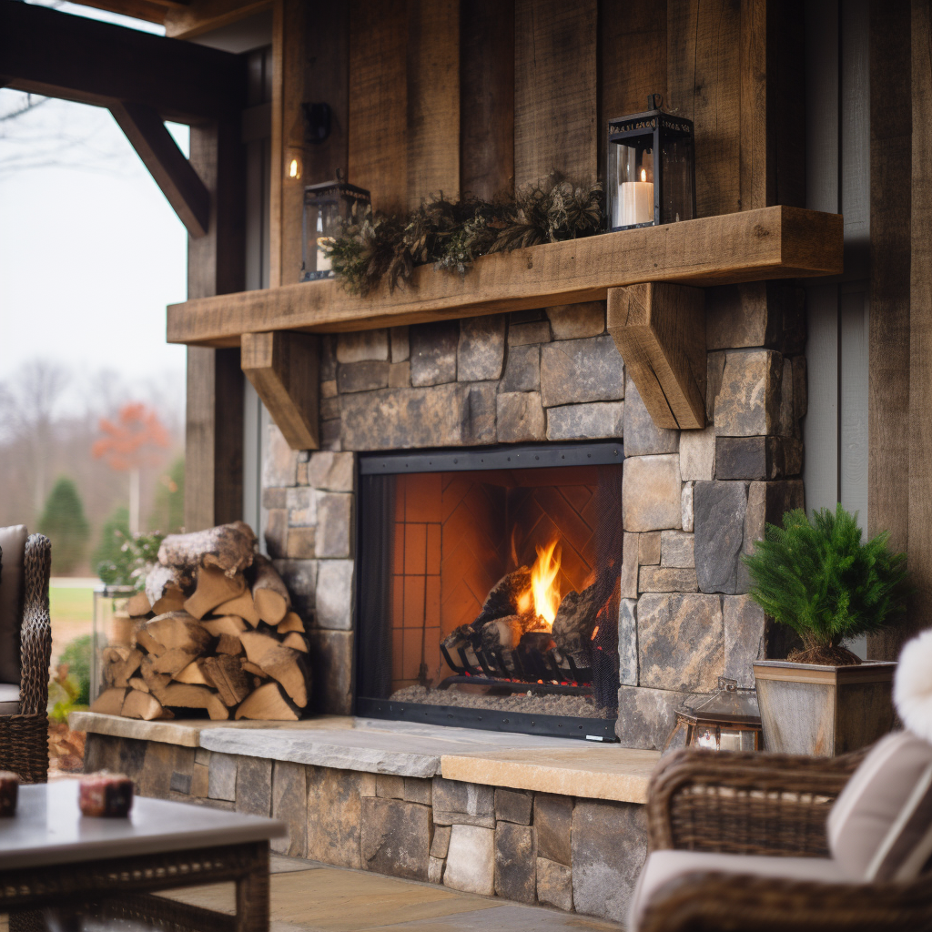 Outdoor Mantels