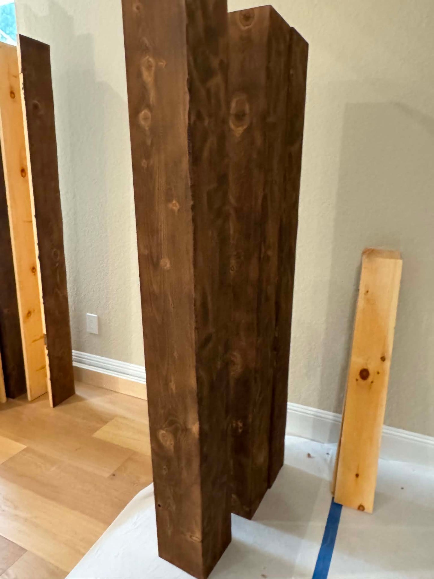 Michael Timmons' Hollow Wood Ceiling Beams
