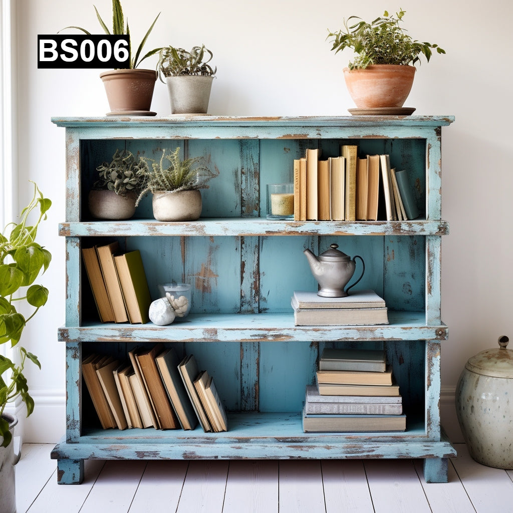 reclaimed wood bookcase distressed barn beam book shelf paint self-standing
