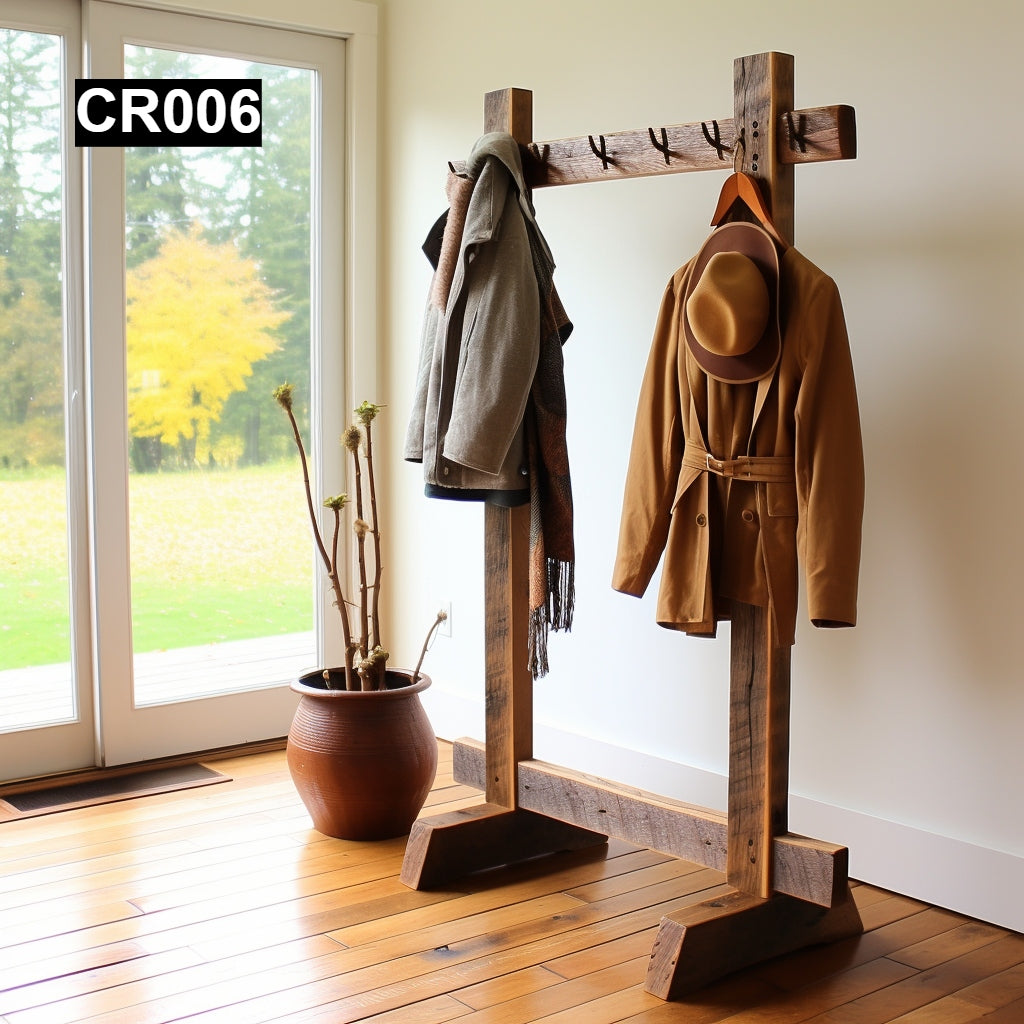 Rustic & Shabby-Chic Coat Rack #CR006