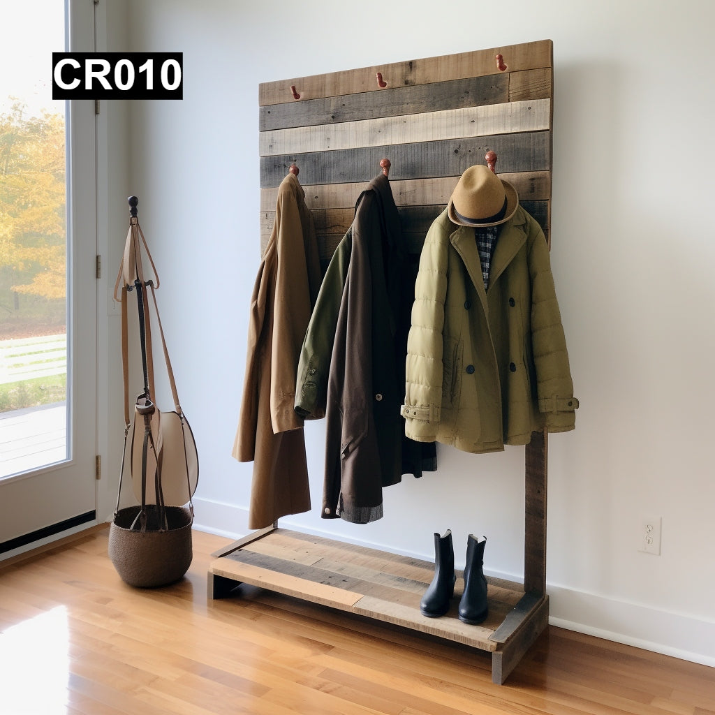 Rustic & Shabby-Chic Coat Rack #CR010