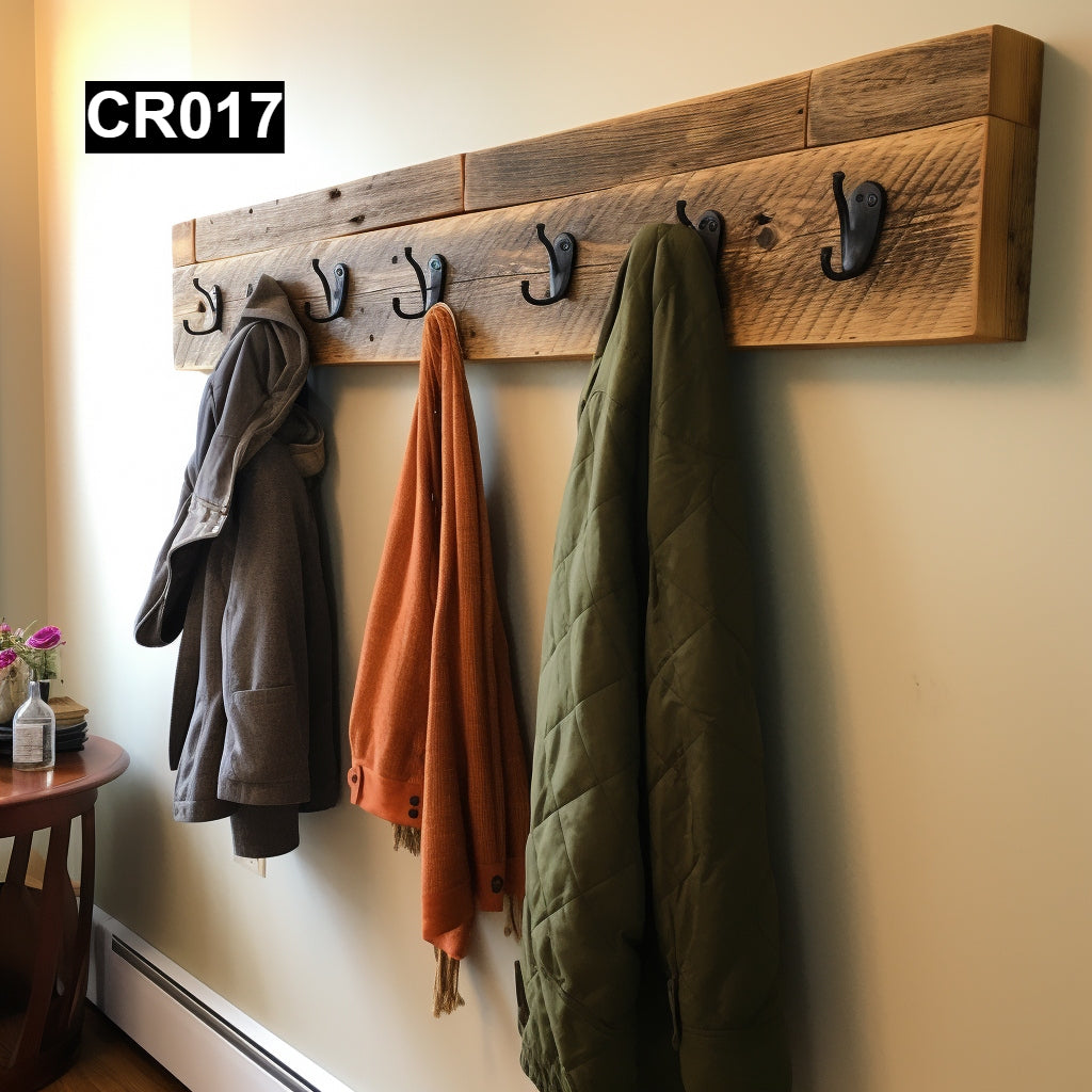 Rustic & Shabby-Chic Coat Rack #CR017