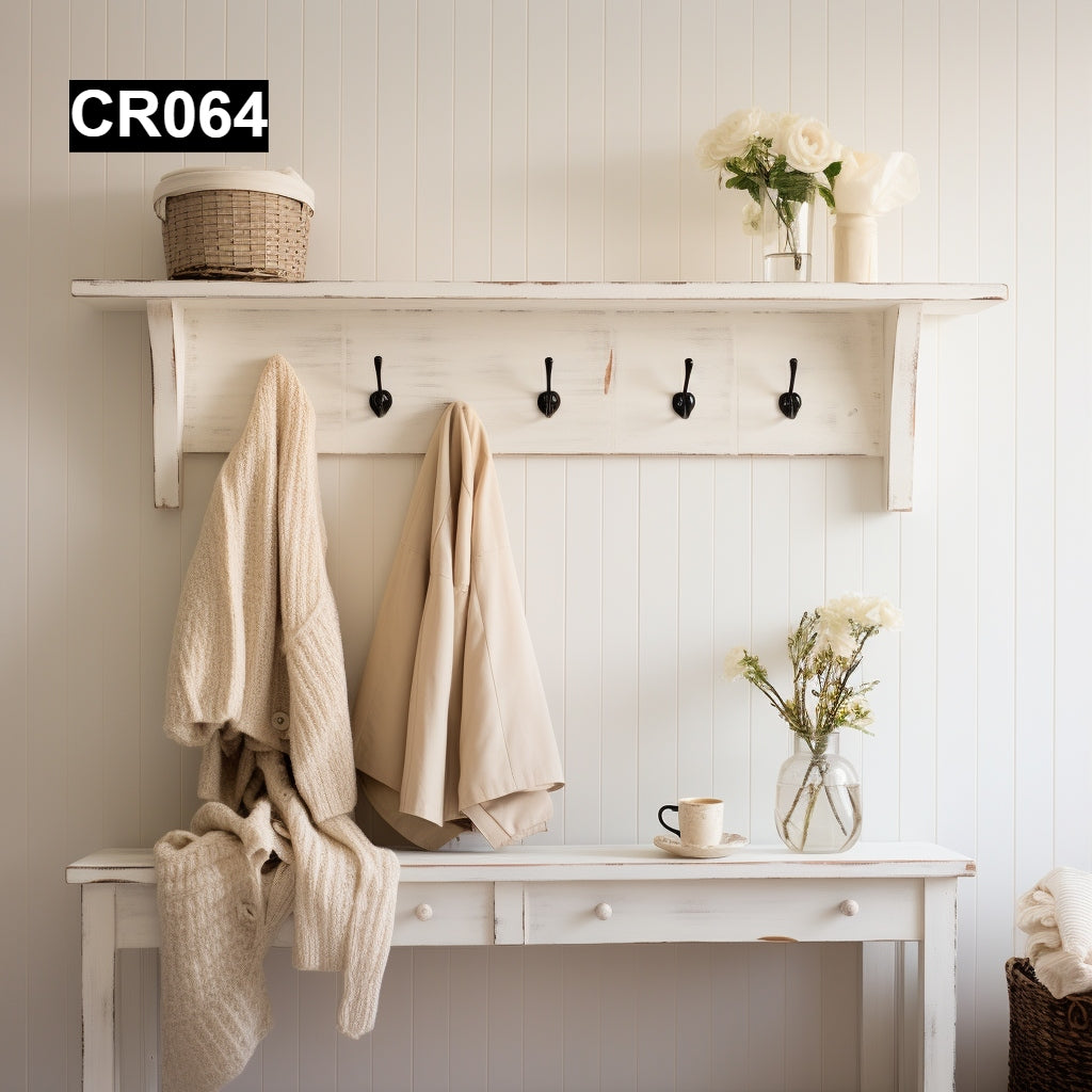 Rustic & Shabby-Chic Coat Rack #CR064