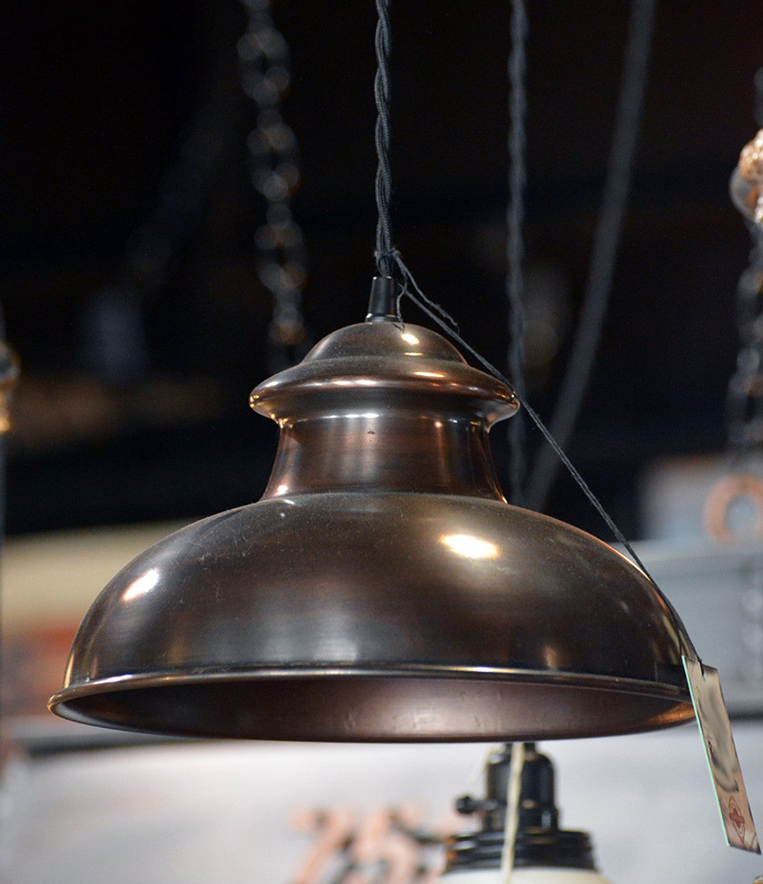 Rustic Industrial Pulley Wall Lamp L30