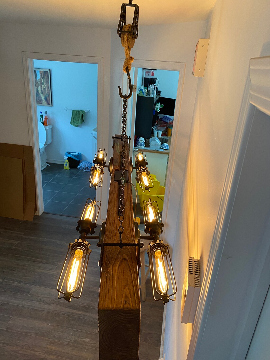 Beam Chandelier #L40