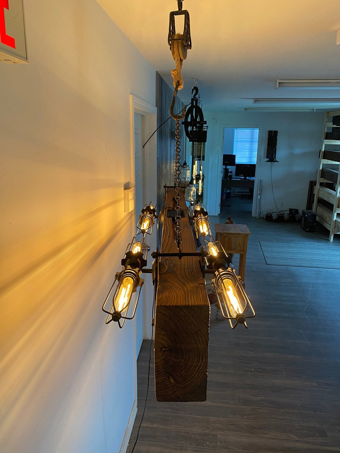 Beam Chandelier #L40