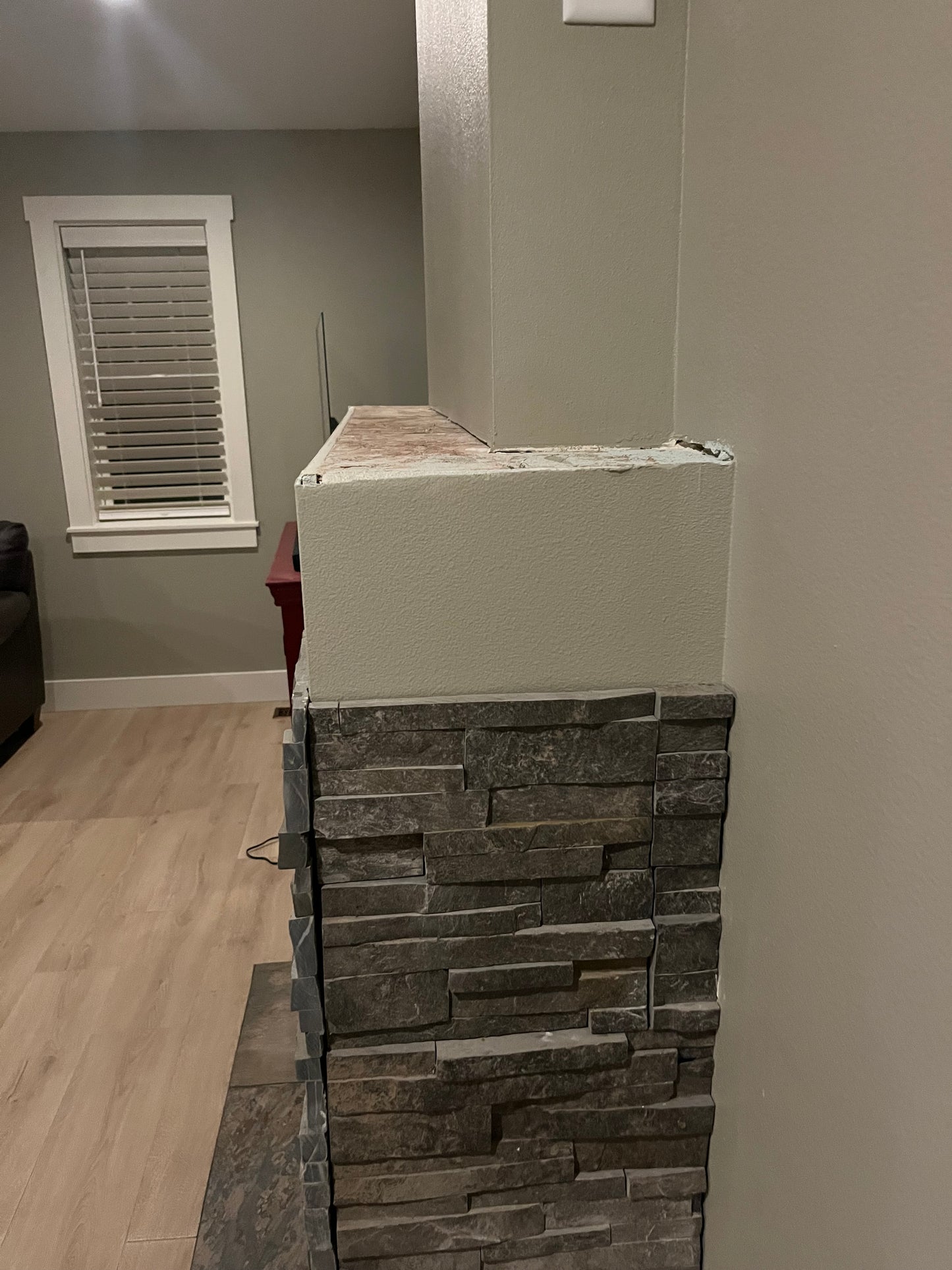 Michele Jensen's #483 Wrap-Around Fireplace Mantel