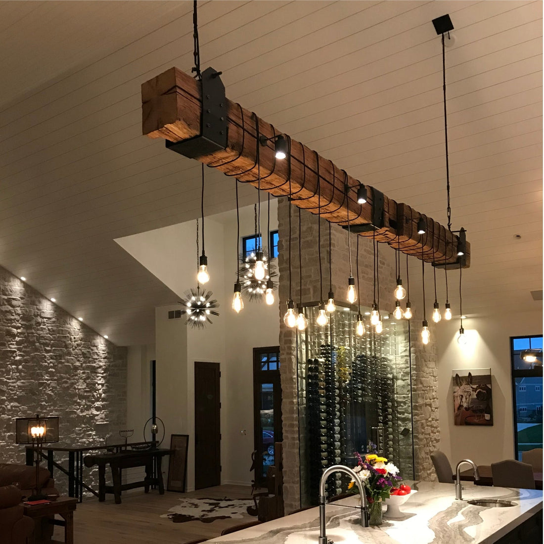 Transform Your Space with Rustic Industrial Lighting