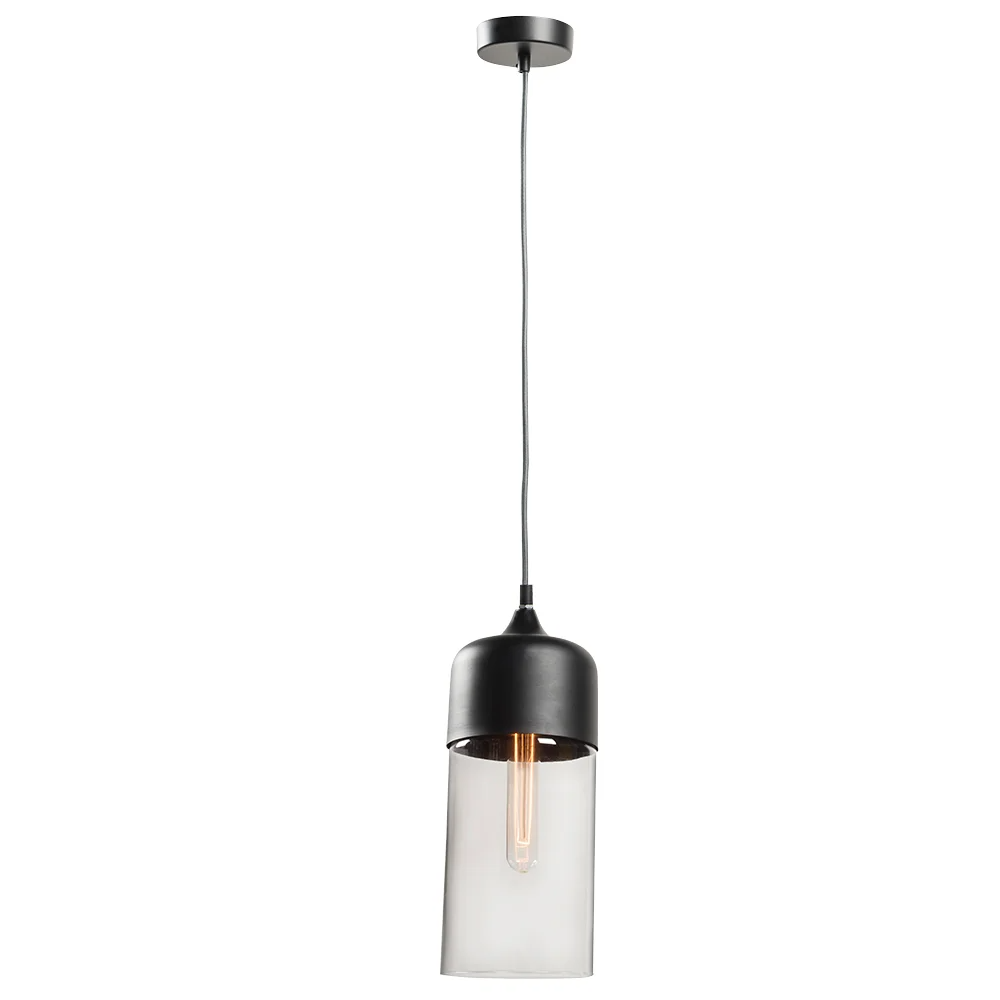 Beautiful Farmhouse Yoke suspended lamp with pulley L02