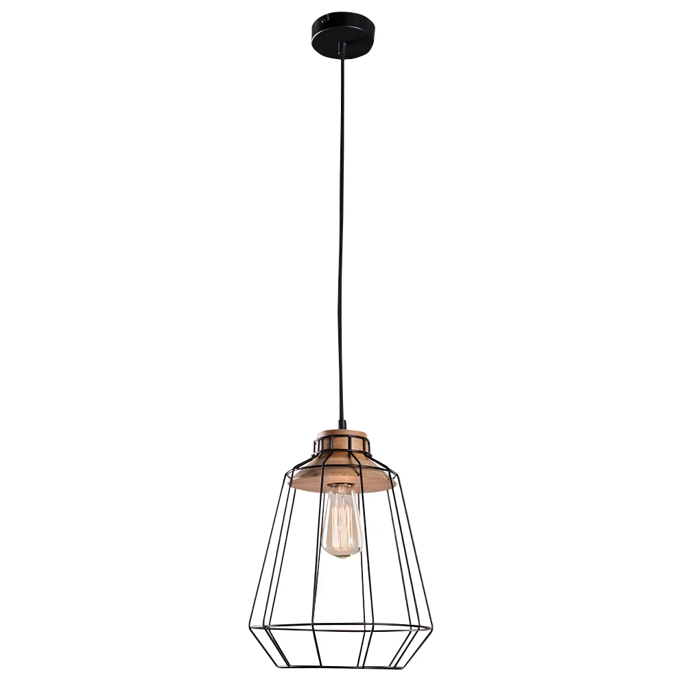 Beautiful Farmhouse Yoke suspended lamp with pulley L02