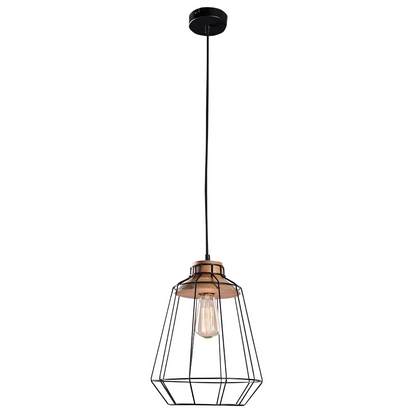 Beautiful Farmhouse Yoke suspended lamp with pulley L02