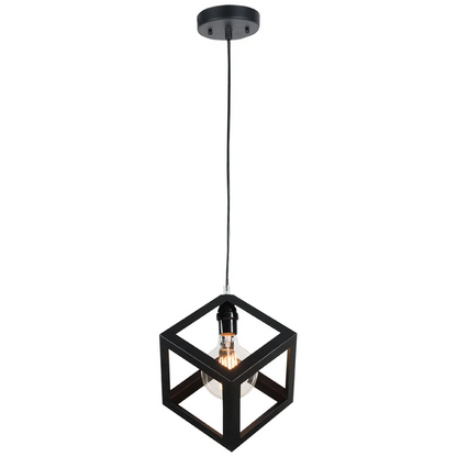 Beautiful Farmhouse Yoke suspended lamp with pulley L02