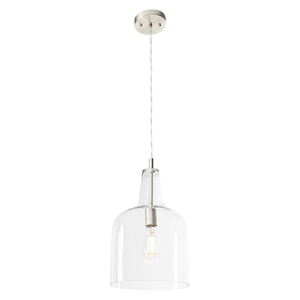 Beautiful Farmhouse Yoke suspended lamp with pulley L02