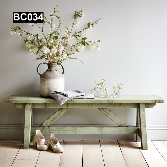 Rustic and Shabby-Chic Benche Made with Reclaimed Wood #BC034
