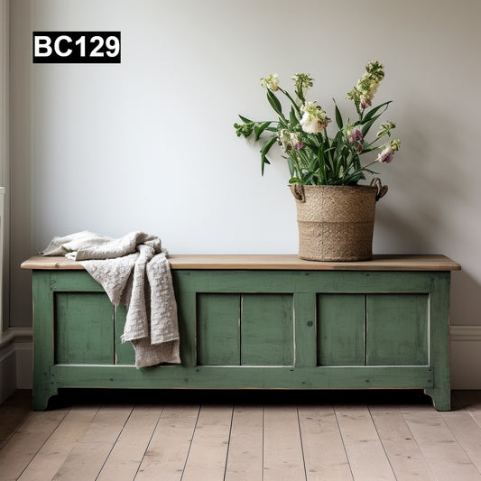 Rustic and Shabby-Chic Benche Made with Reclaimed Wood #BC129
