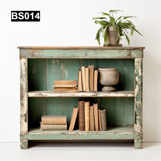 Rustic Reclaimed Wood Bookcase #BS014