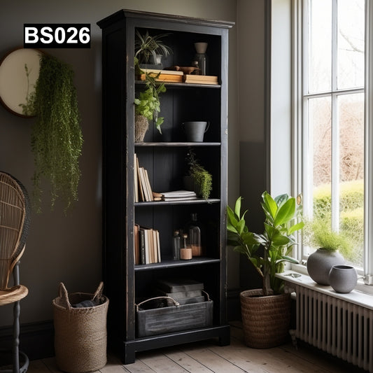 Rustic Reclaimed Wood Bookcase #BS026