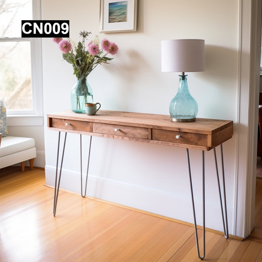 Rustic Reclaimed Wood Console Tables CN009