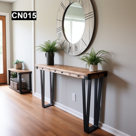Rustic Reclaimed Wood Console Tables CN015