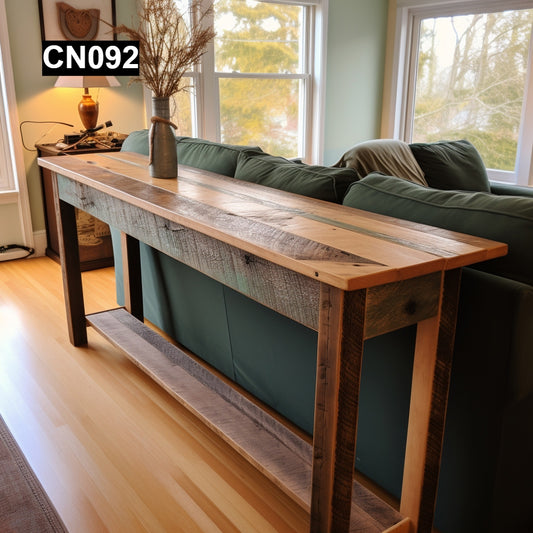 Rustic Reclaimed Wood Console Tables CN092