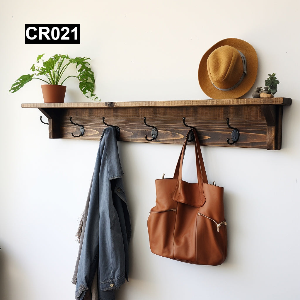Rustic & Shabby-Chic Coat Rack #CR021