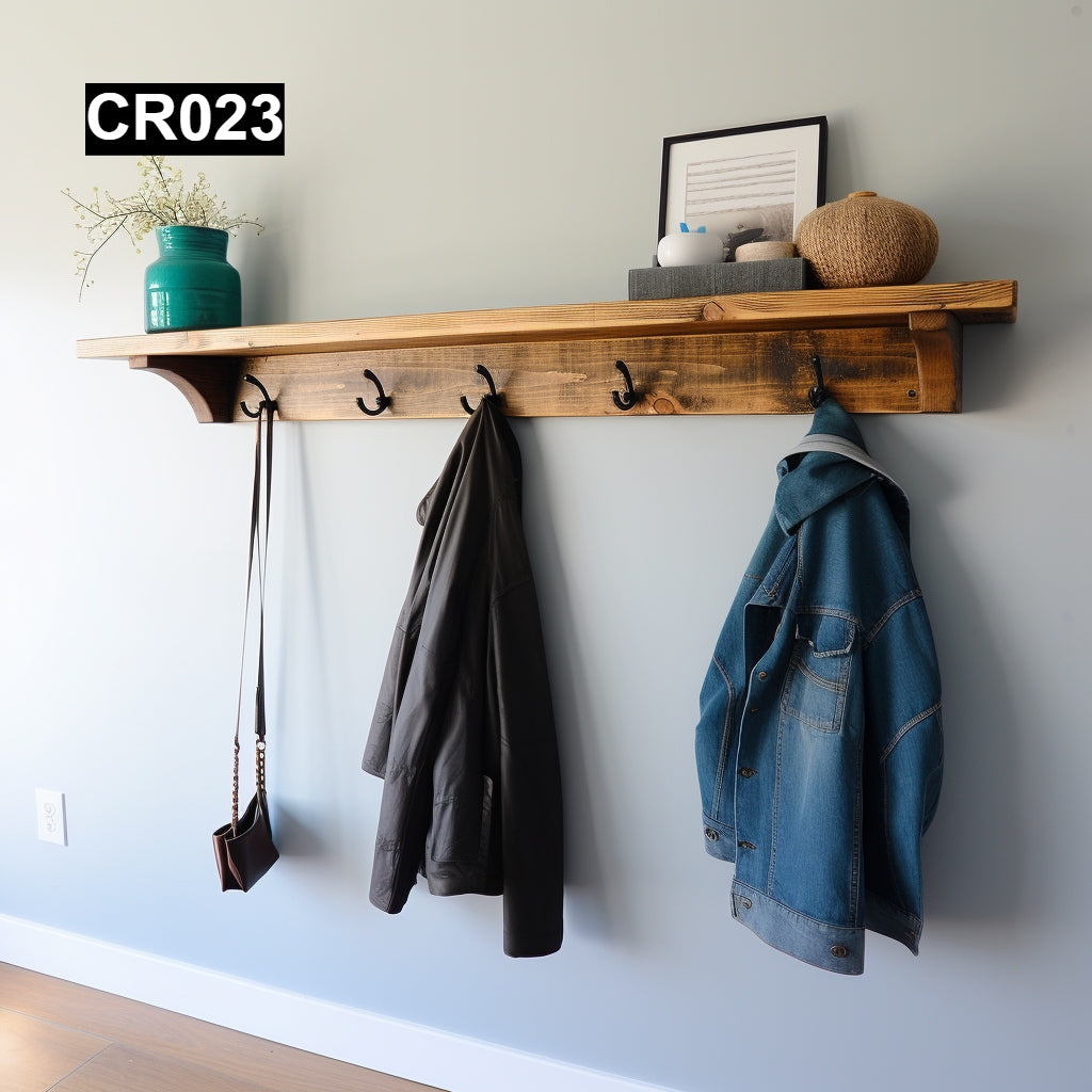Rustic & Shabby-Chic Coat Rack #CR023