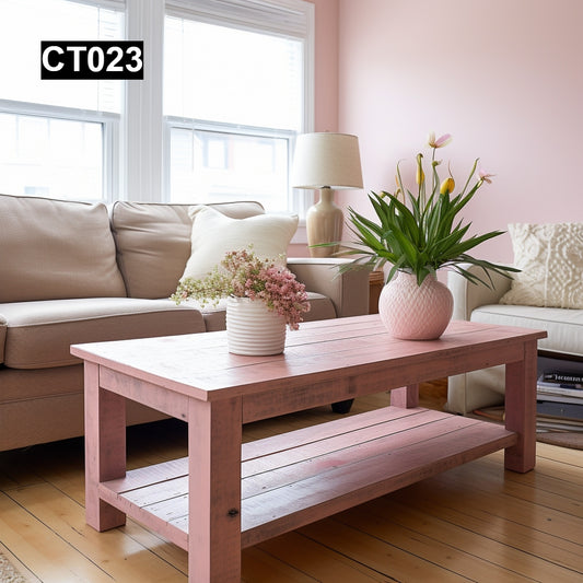 Rustic Reclaimed Wood Coffee Table #CT023