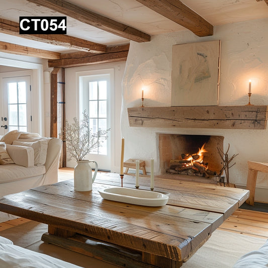 Rustic Reclaimed Wood Coffee Table #CT054