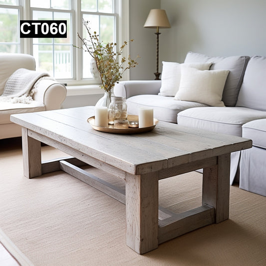 Rustic Reclaimed Wood Coffee Table #CT060