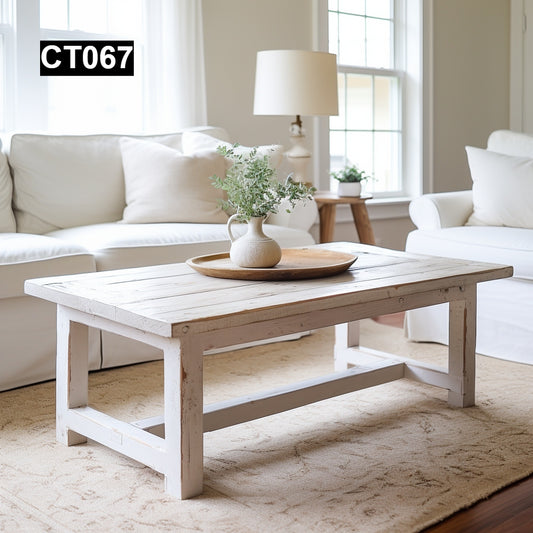 Rustic Reclaimed Wood Coffee Table #CT067