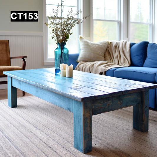 Rustic Reclaimed Wood Coffee Table #CT153
