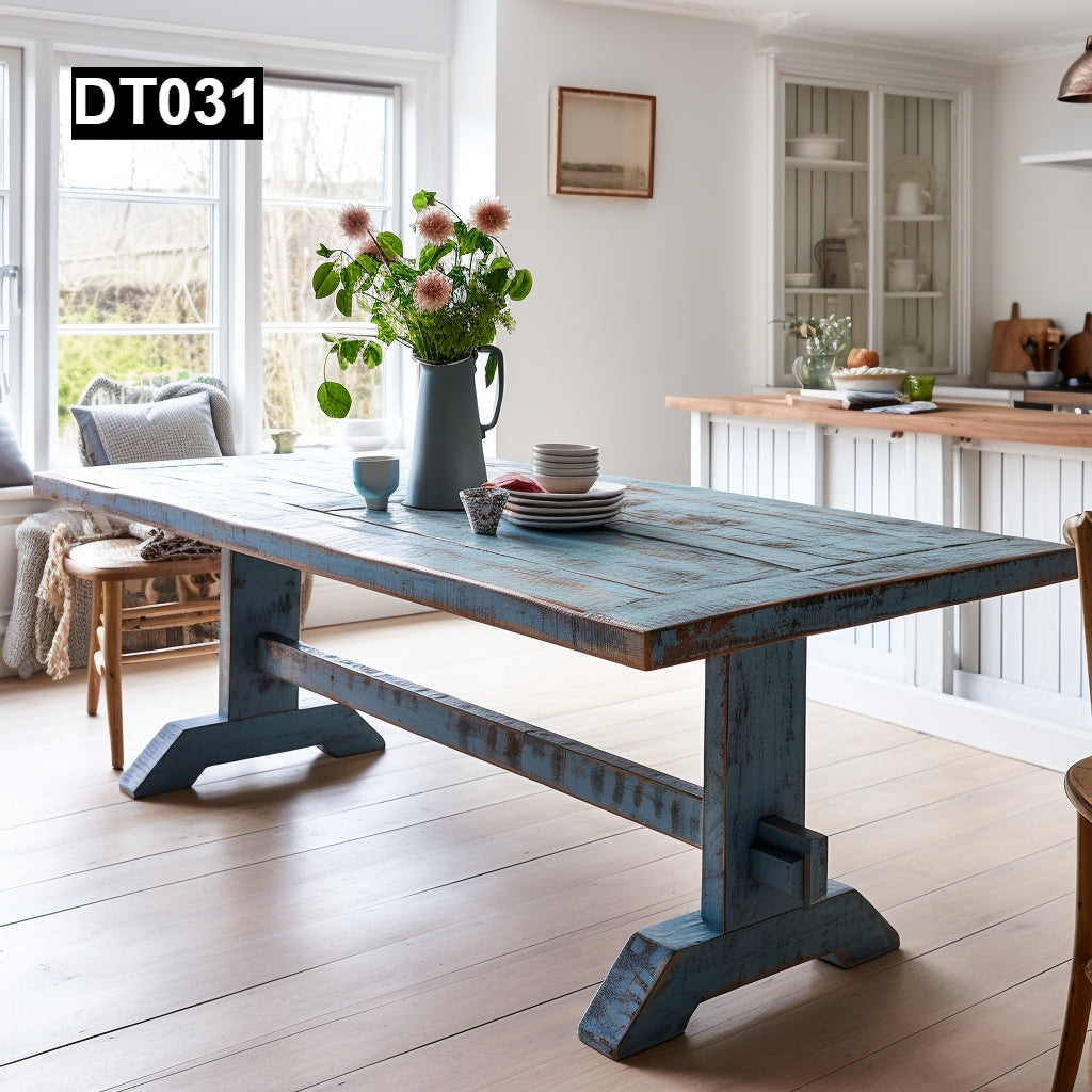 Jodi Plowe's Dining Room Tables, Benches, bookcases and More