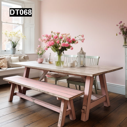 Rustic Reclaimed Wood Dining Tables DT068