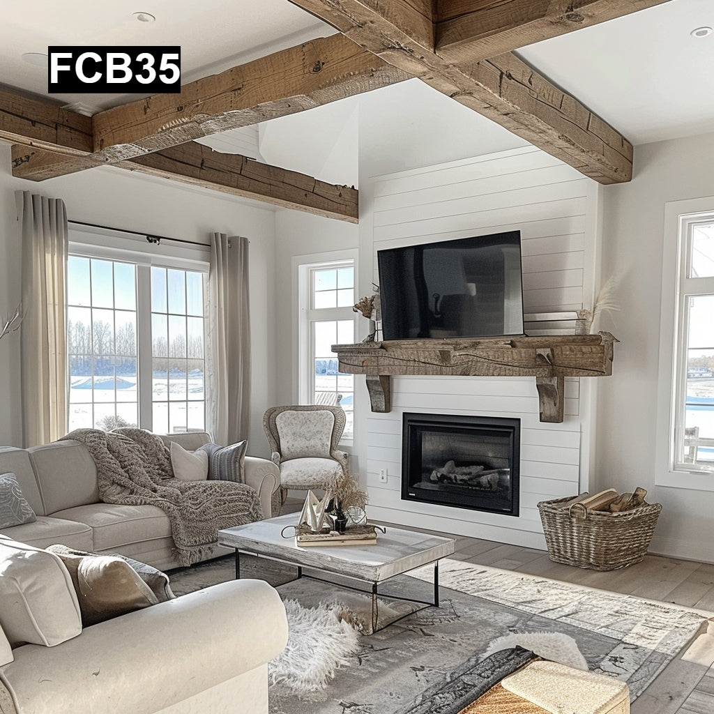 Authentic Faux Wood Beams #FCB35