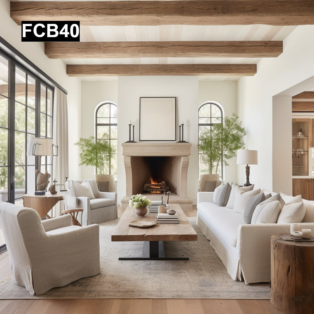 Authentic Faux Wood Beams #FCB40