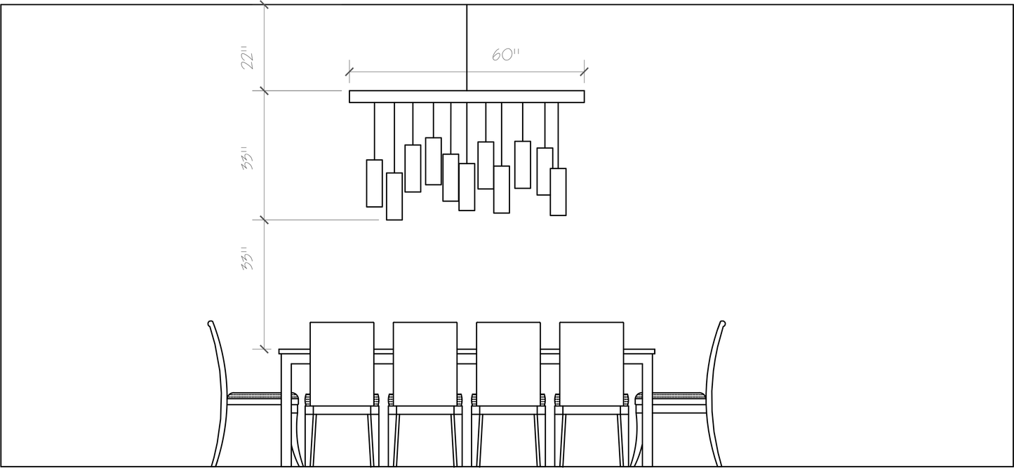 Holli Phillips' L52 Wooden Chandelier #2