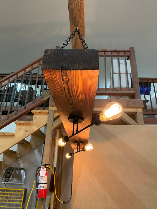 Melissa Leblanc's Special Custom Beam Chandelier