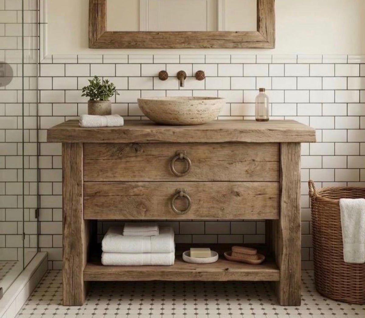 Rommert & Marieke Steenbeek's custom vanity