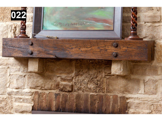 Rebecca Russo's #022 Fireplace Mantel