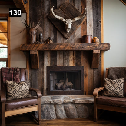 Ann-Margaret Carrozza's #130 Fireplace Mantel with Corbels