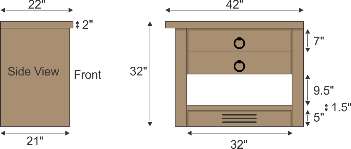 Rommert & Marieke Steenbeek's custom vanity