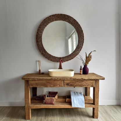 Lisa Murphy's three custom vanities