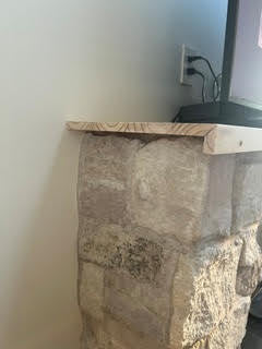 Olivia Romita's #526 Fireplace Mantel Shelf