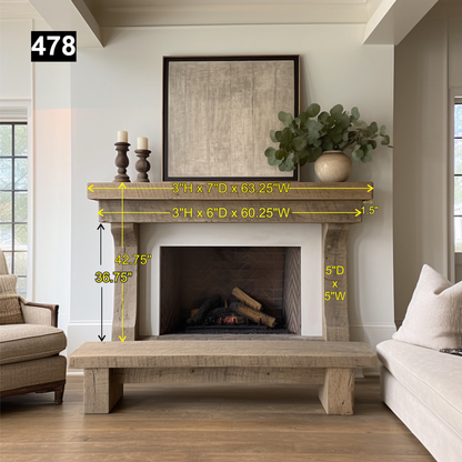 Shana Klisanin's Fireplace Mantels and shelves