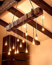 Load image into Gallery viewer, Kim&#39;s new beam chandelier
