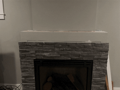 Michele Jensen's #483 Wrap-Around Fireplace Mantel