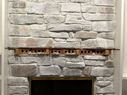 Marni Hanson's #703 Fireplace Mantel with Matching Shelves