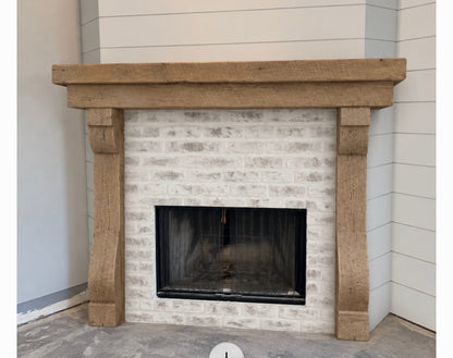 Jessica Turner's #474 Fireplace Mantel with Legs