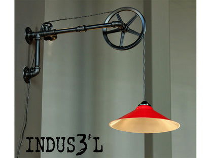 Rustic Industrial Pipe Wall Lamp L41